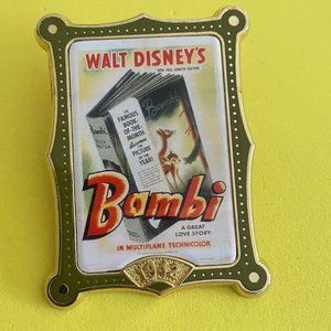 Bambi Disney Pin 12 Months of Magic Movie Poster os 13977 Brand New